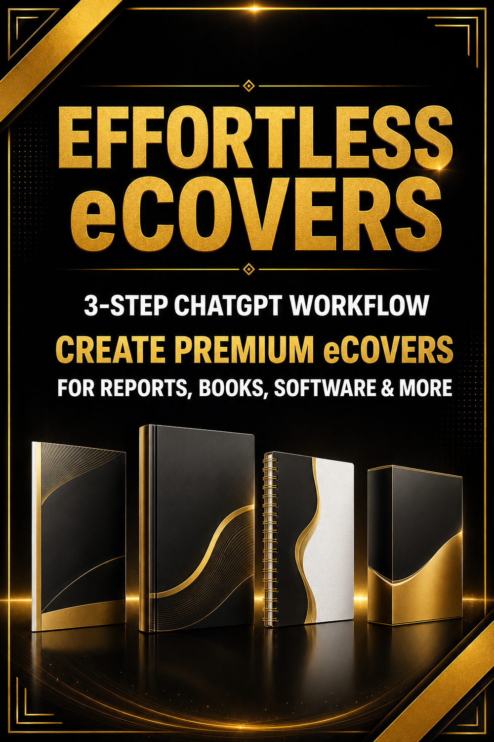 Effortless eCovers — a three-step ChatGPT workflow for premium digital covers