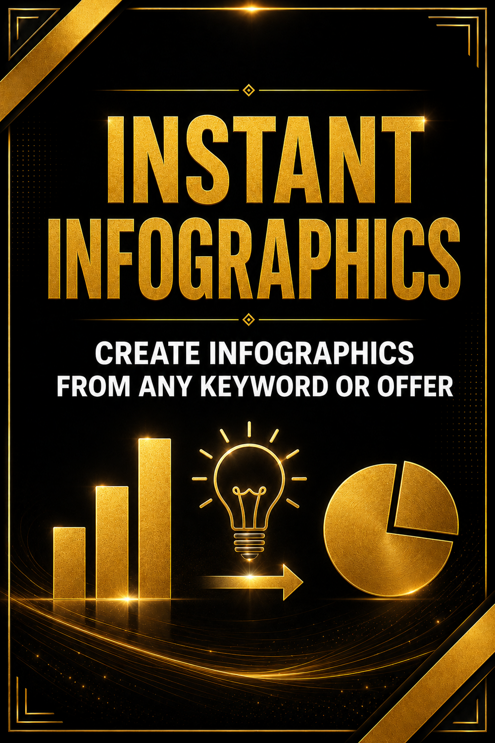 Instant Infographics — create infographics from any keyword or offer